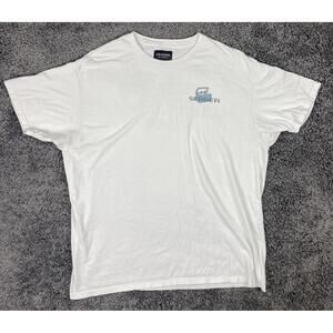 Seager Grit Company T-Shirt Lot Lizards Graphic Mens White Sz XL Surf Truck